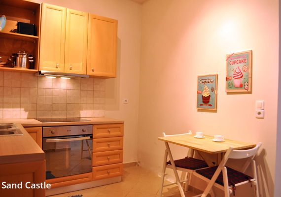 Sand Castle – Two-bedroom Apartment with Sea View – 6 persons