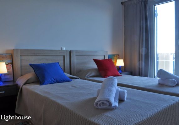 Lighthouse – Two-bedroom Apartment with Sea View – 6 persons