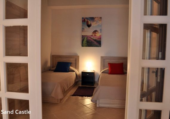 Sand Castle – Two-bedroom Apartment with Sea View – 6 persons